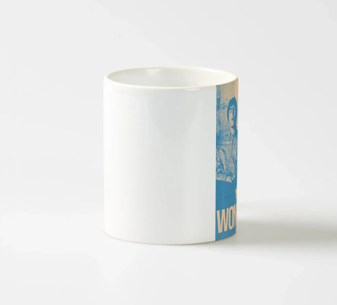 Oasis Wonderwall in blu tazza in ceramica da domherrick1