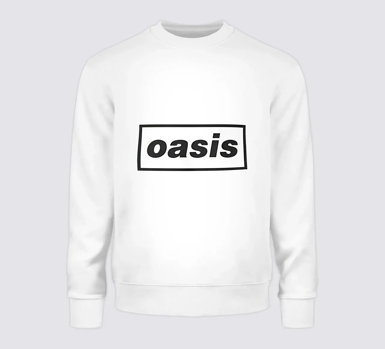Logotipo básico Oasis sudadera de domherrick1