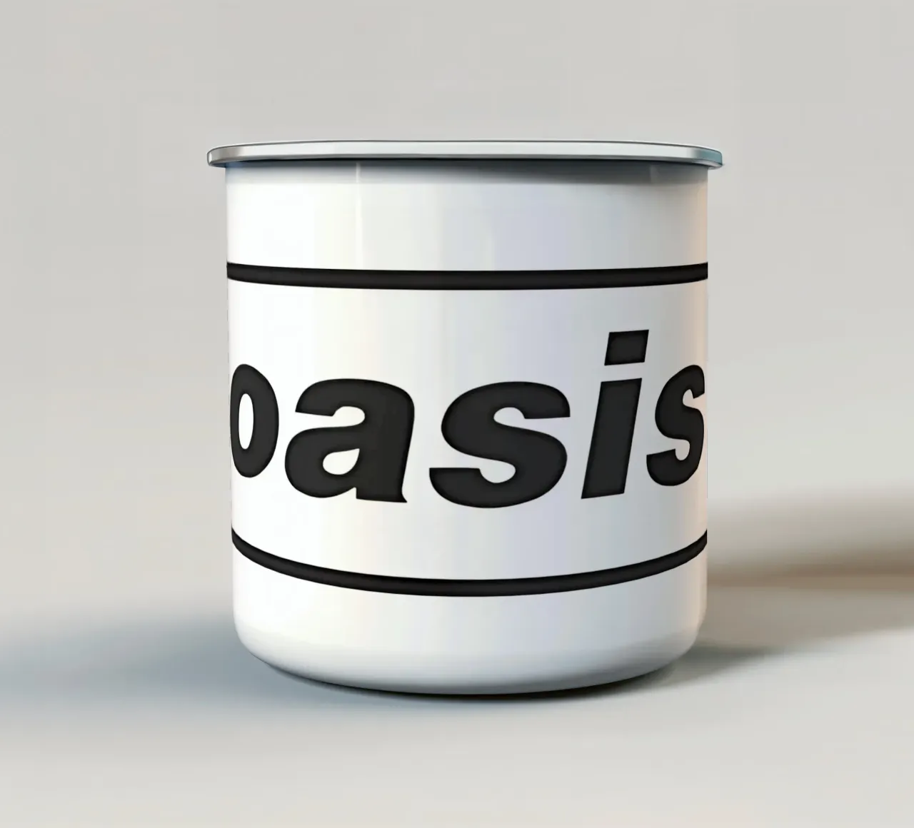 Logo di base Oasis tazza in smalto da domherrick1