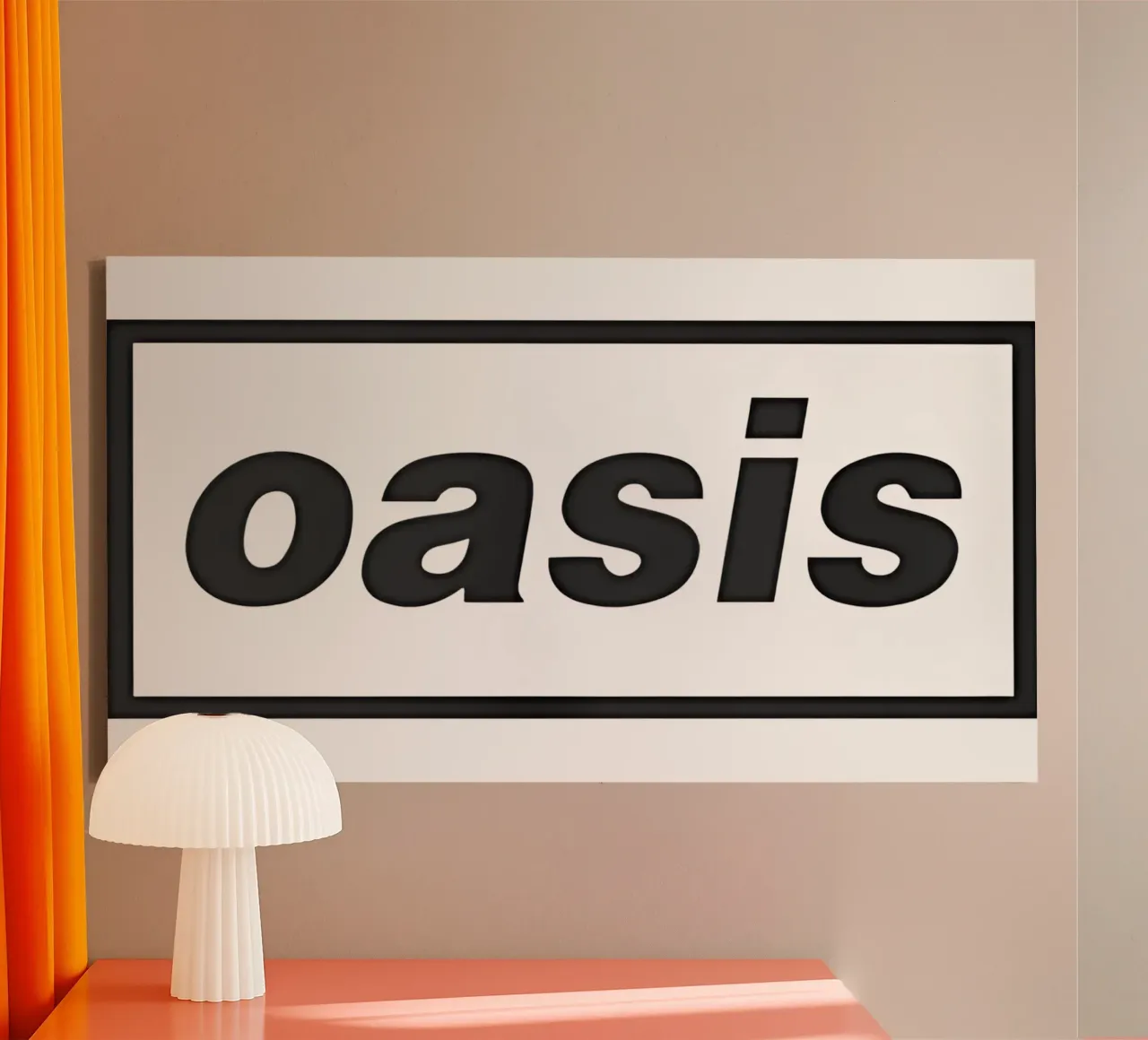 Logo di base Oasis tela con Cornice a cassetta da domherrick1