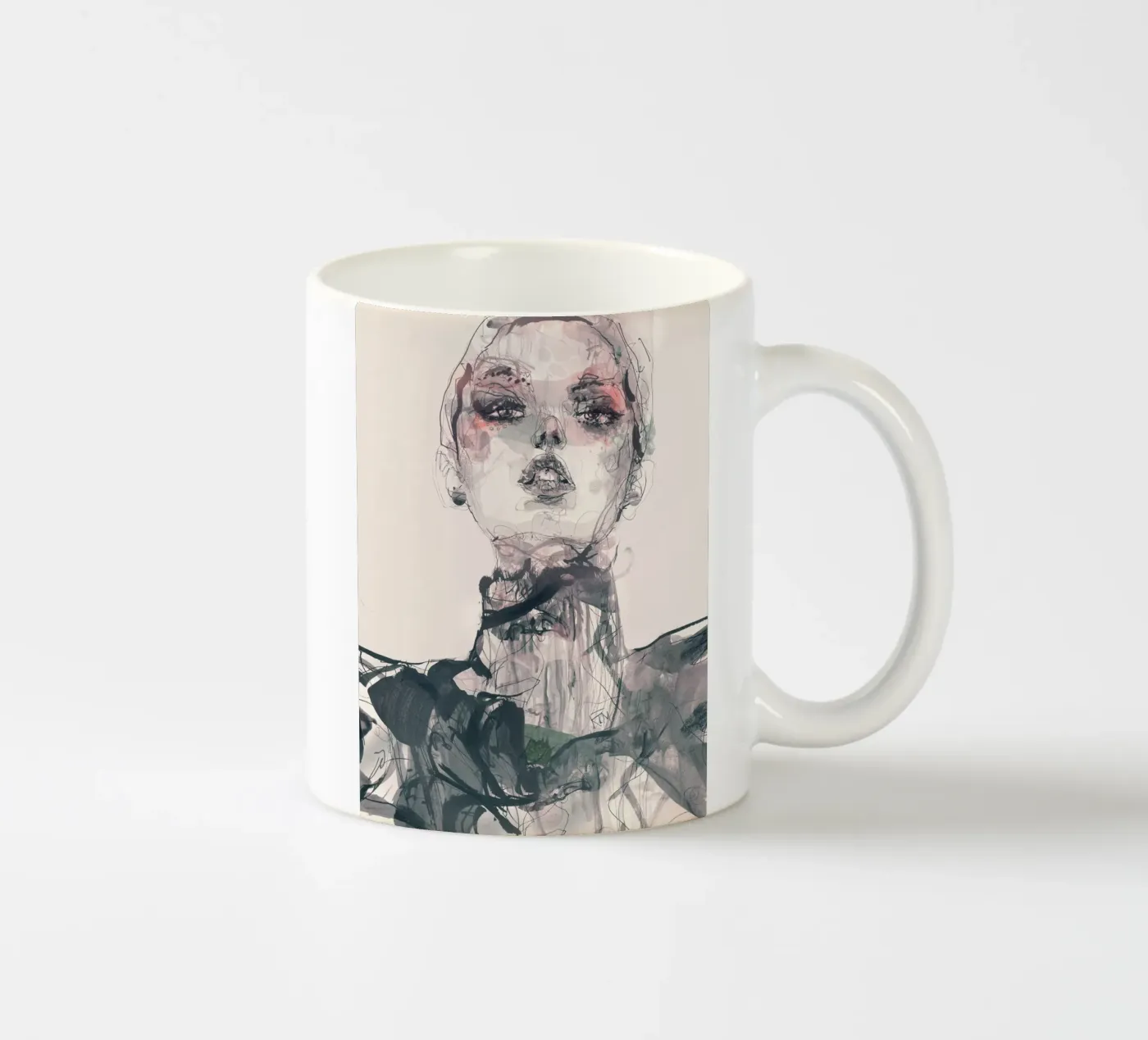 dragos ceramic mug by Giulio Iurissevich