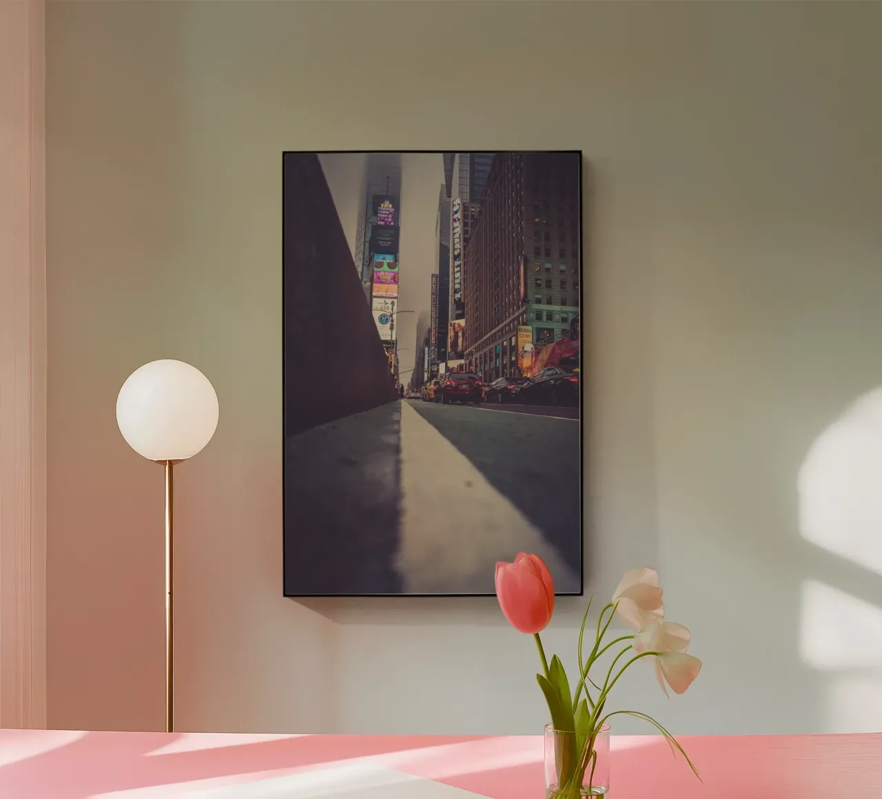 Streets of New York plexiglass da Flo Klein