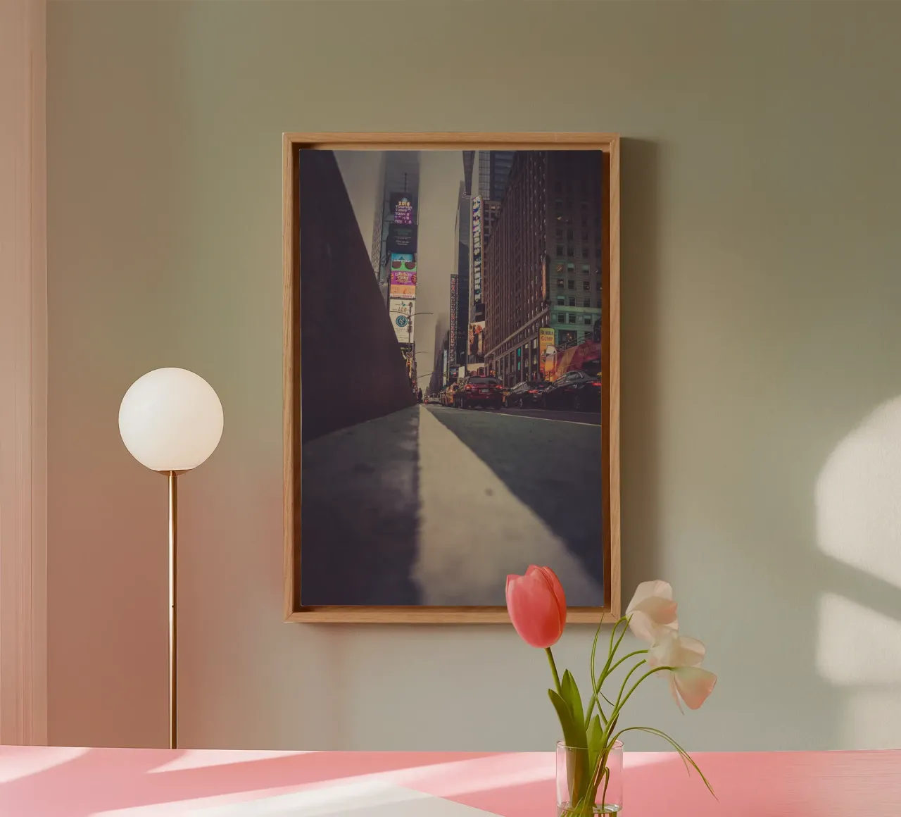 Streets of New York tela da Flo Klein