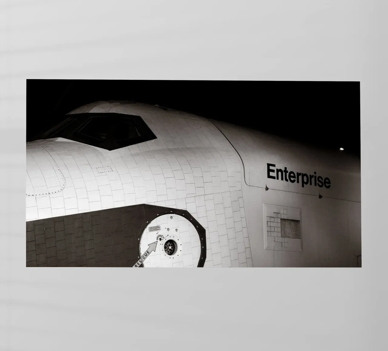 Enterprise pellicola backlit da Flo Klein