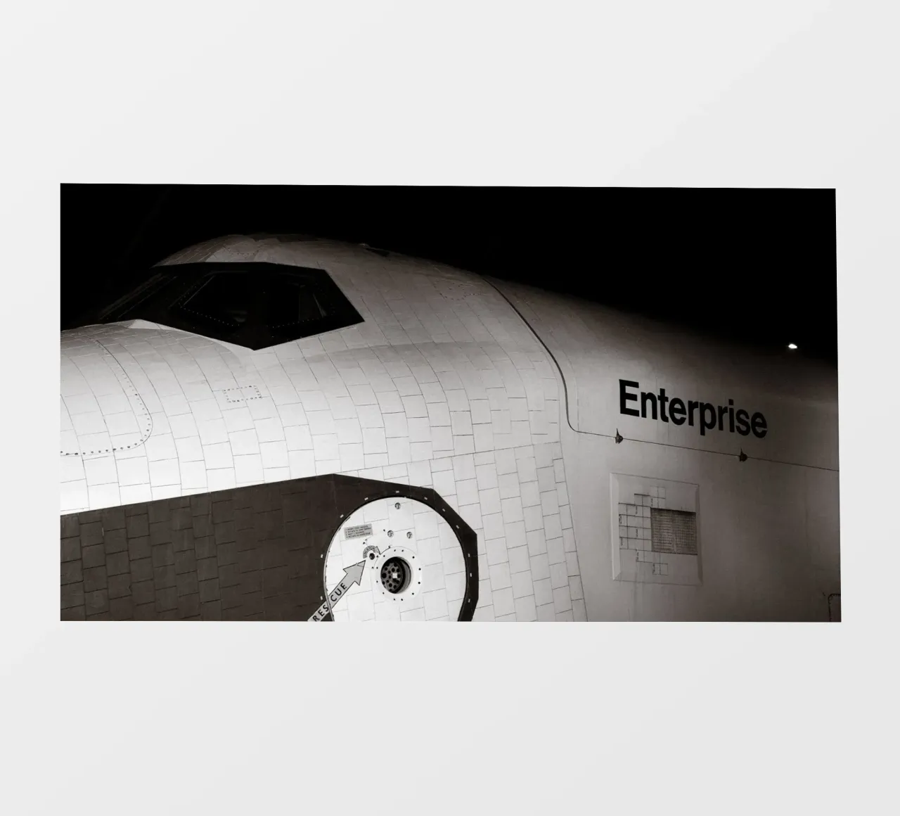 Enterprise pellicola backlit da Flo Klein