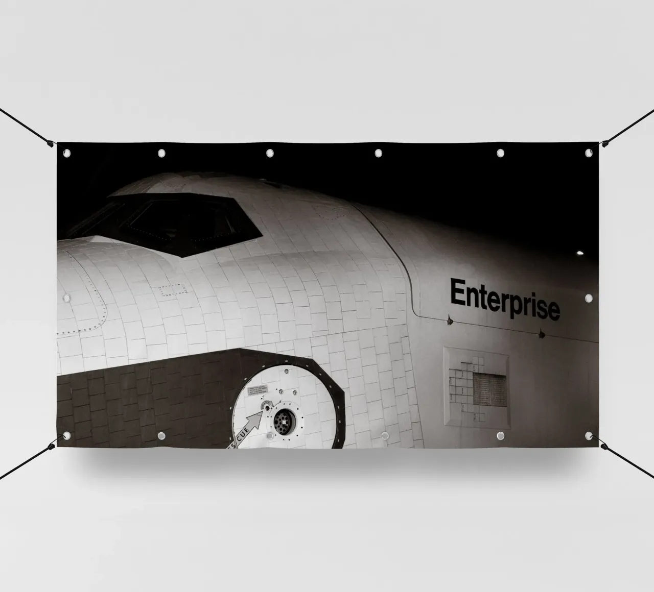 Enterprise telo in pvc da Flo Klein