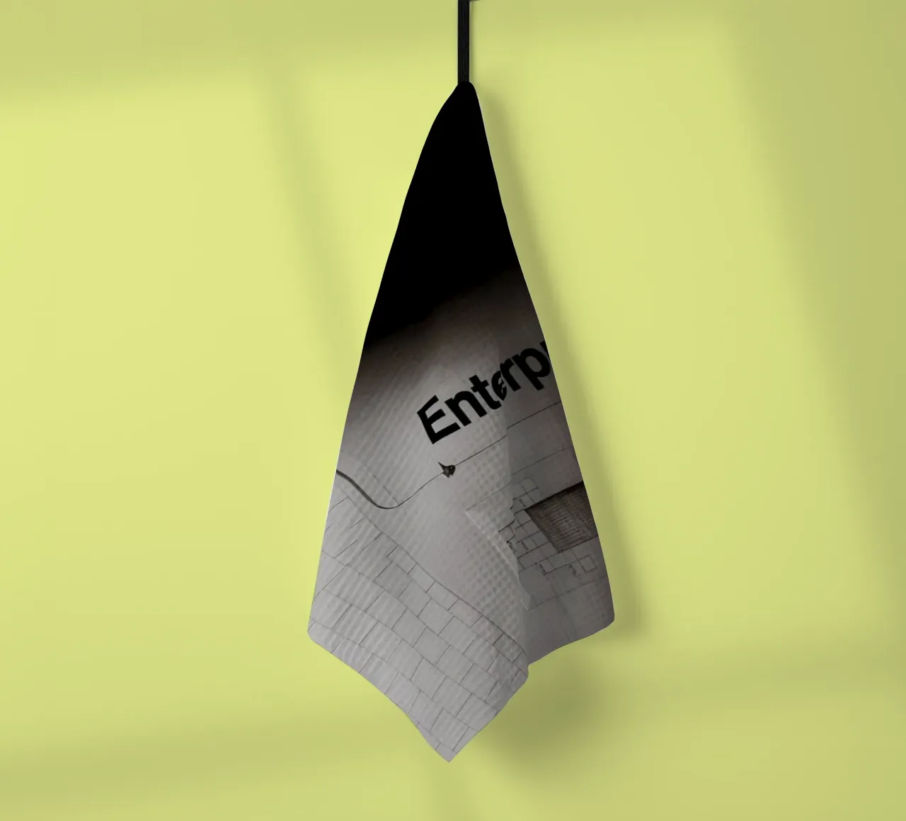 Enterprise canovaccio da cucina da Flo Klein