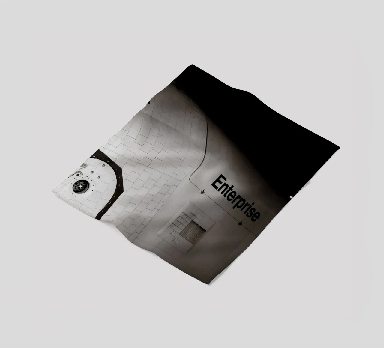 Enterprise coperta in pile da Flo Klein