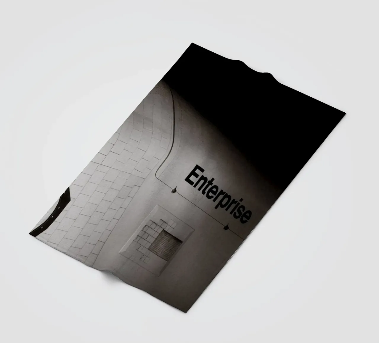 Enterprise coperta in pile da Flo Klein