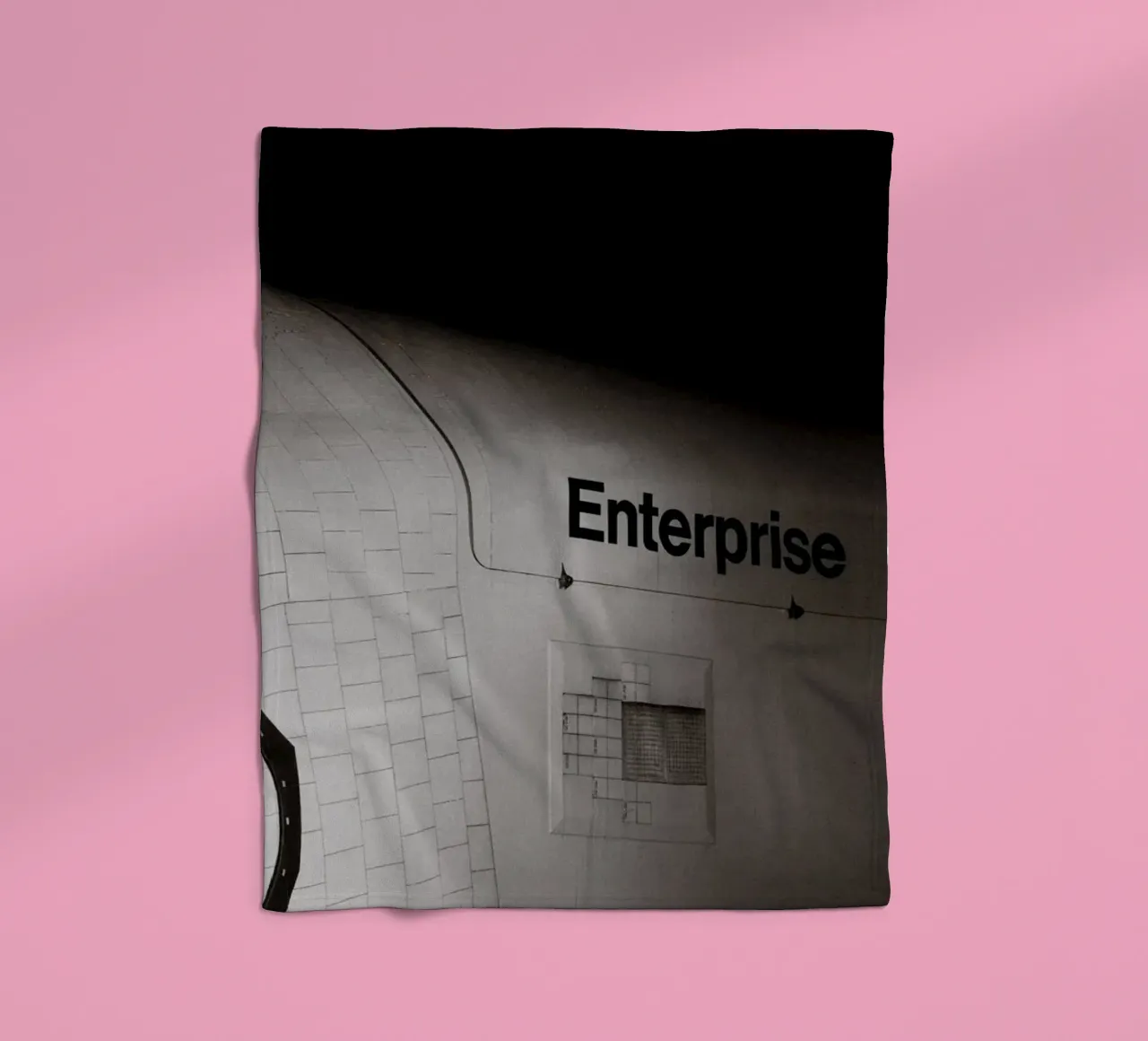 Enterprise coperta in pile da Flo Klein