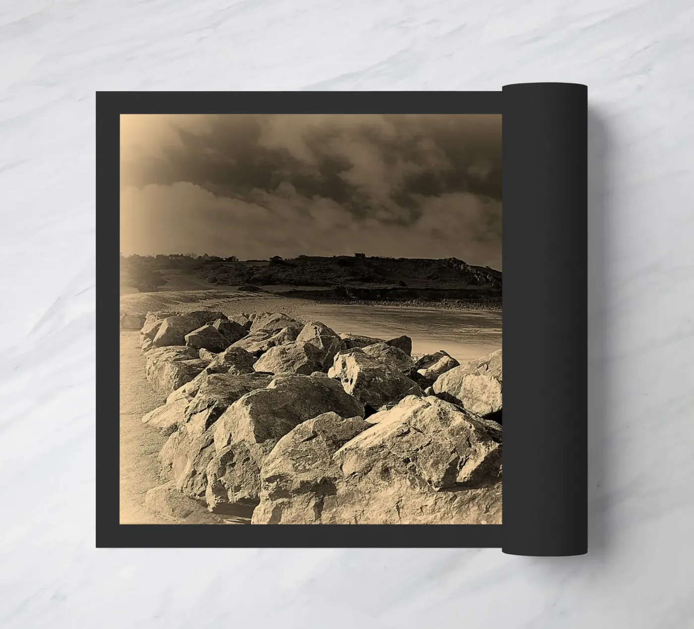 BW77 deurmat van Thierry vobmann photography
