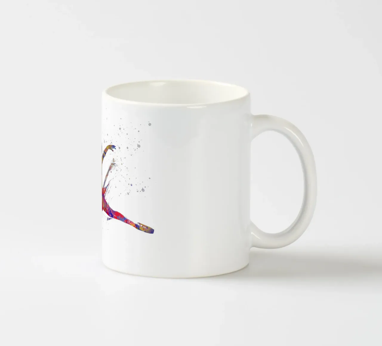 Ballerina in acquerello tazza in ceramica da ⚽ Sports Pulse