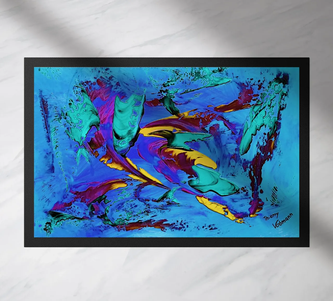 IDEAL GIFT 64 invers. zerbino da Thierry Vobmann Abstract painting