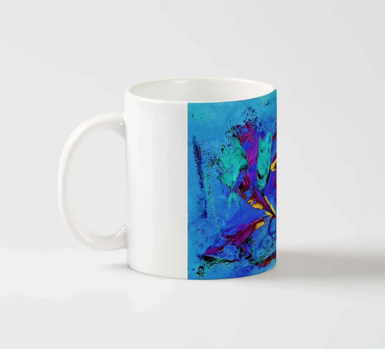 IDEAL GIFT 64 invers. tazza in ceramica da Thierry Vobmann Abstract painting