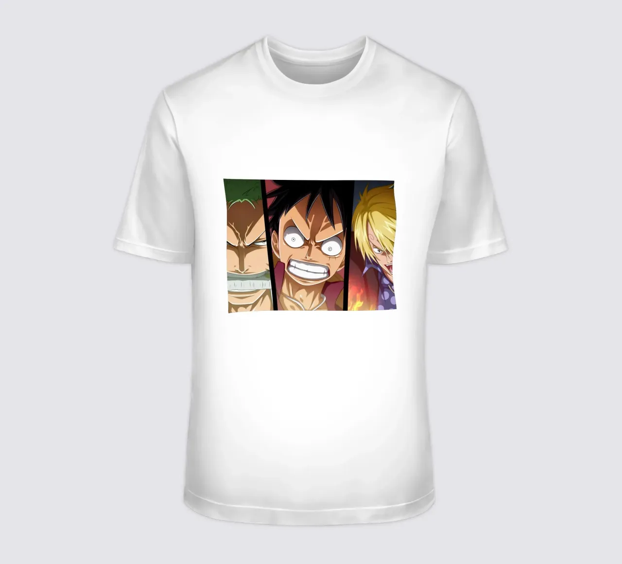 Zoro Luffy and Sanji One Piece t-shirt da Musadad Shop