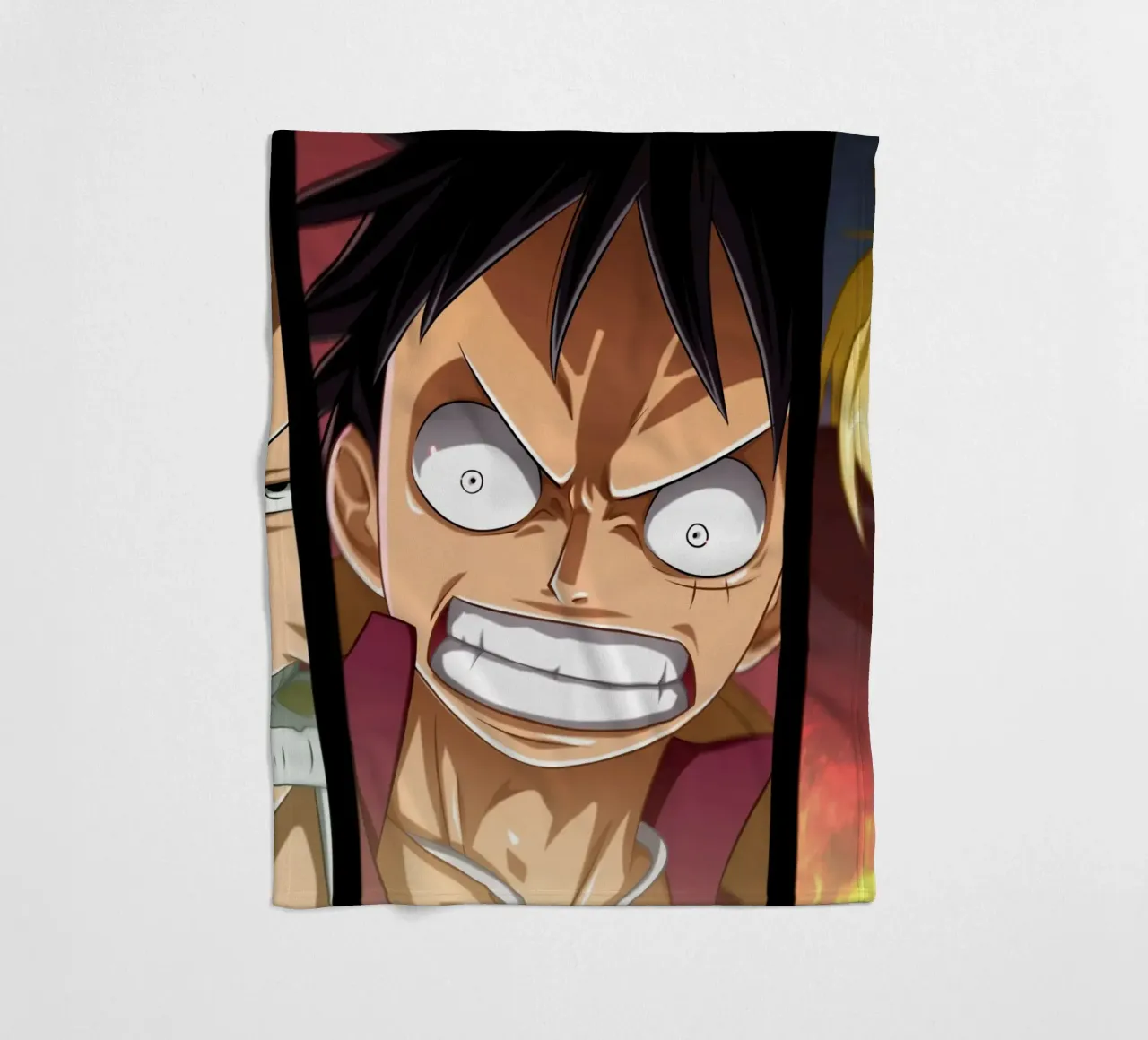 Zoro Luffy and Sanji One Piece coperta in pile da Musadad Shop