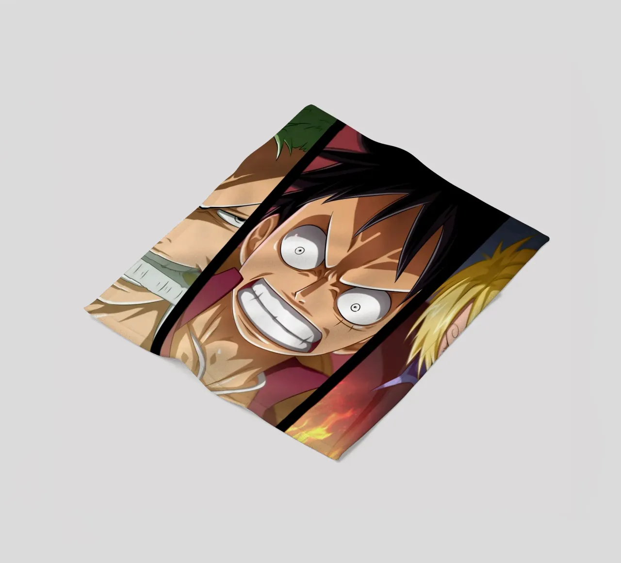 Zoro Luffy and Sanji One Piece coperta in pile da Musadad Shop