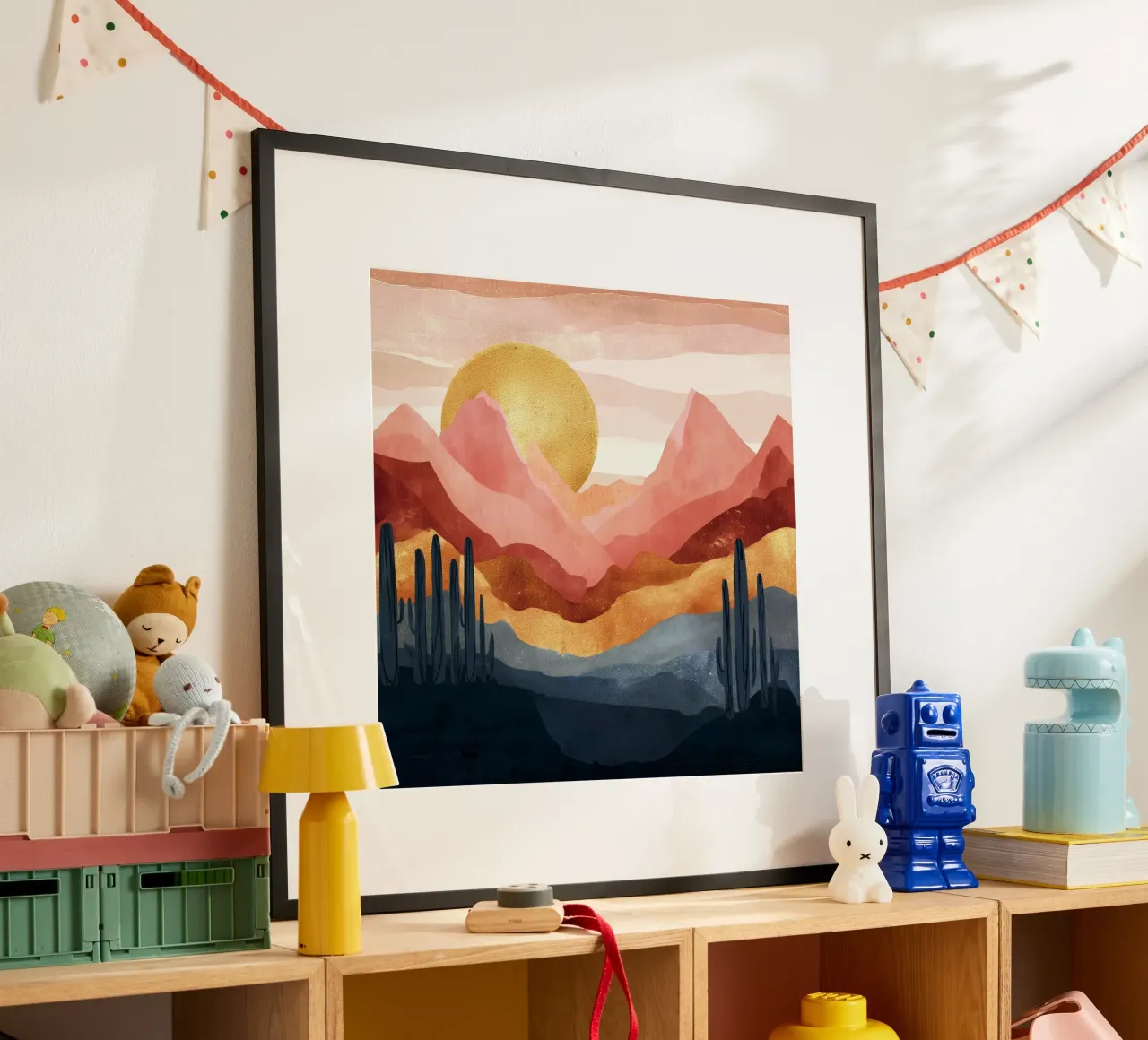 Blush Horizon - A Desert Dream in Warm Tones carta hahnemühle da Dune