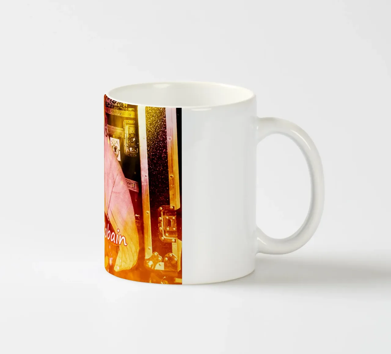 kurt cobain Fumo di scena tazza in ceramica da Abasa Inaraya