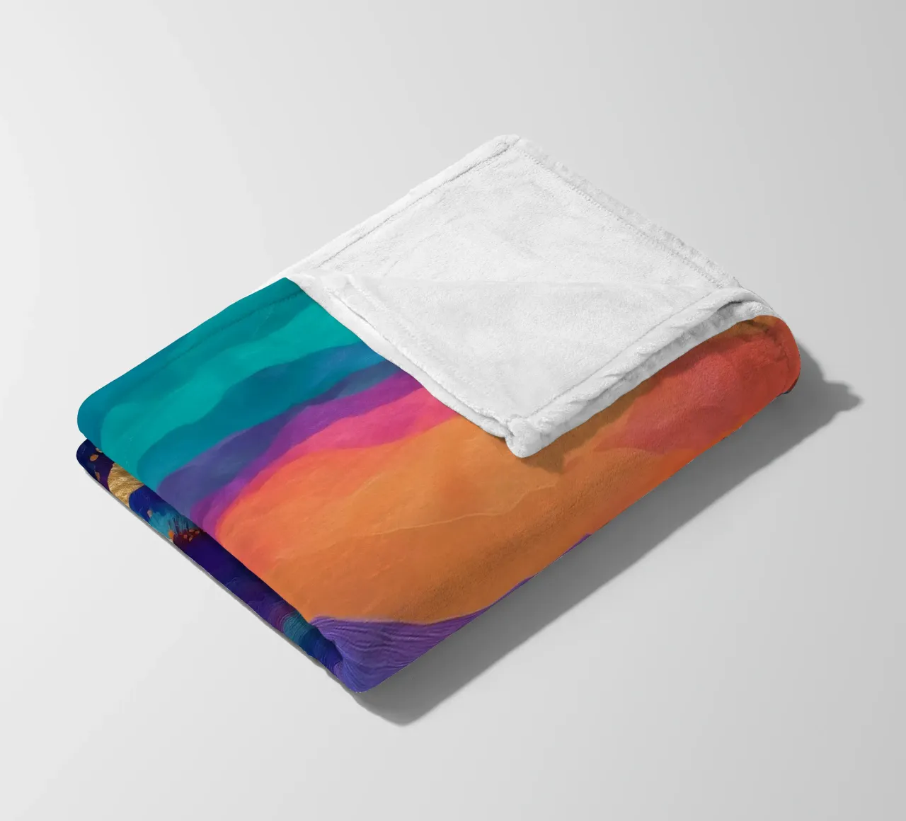 Lunar Bloom - A Dreamscape of Light and Color coperta in pile da Dune