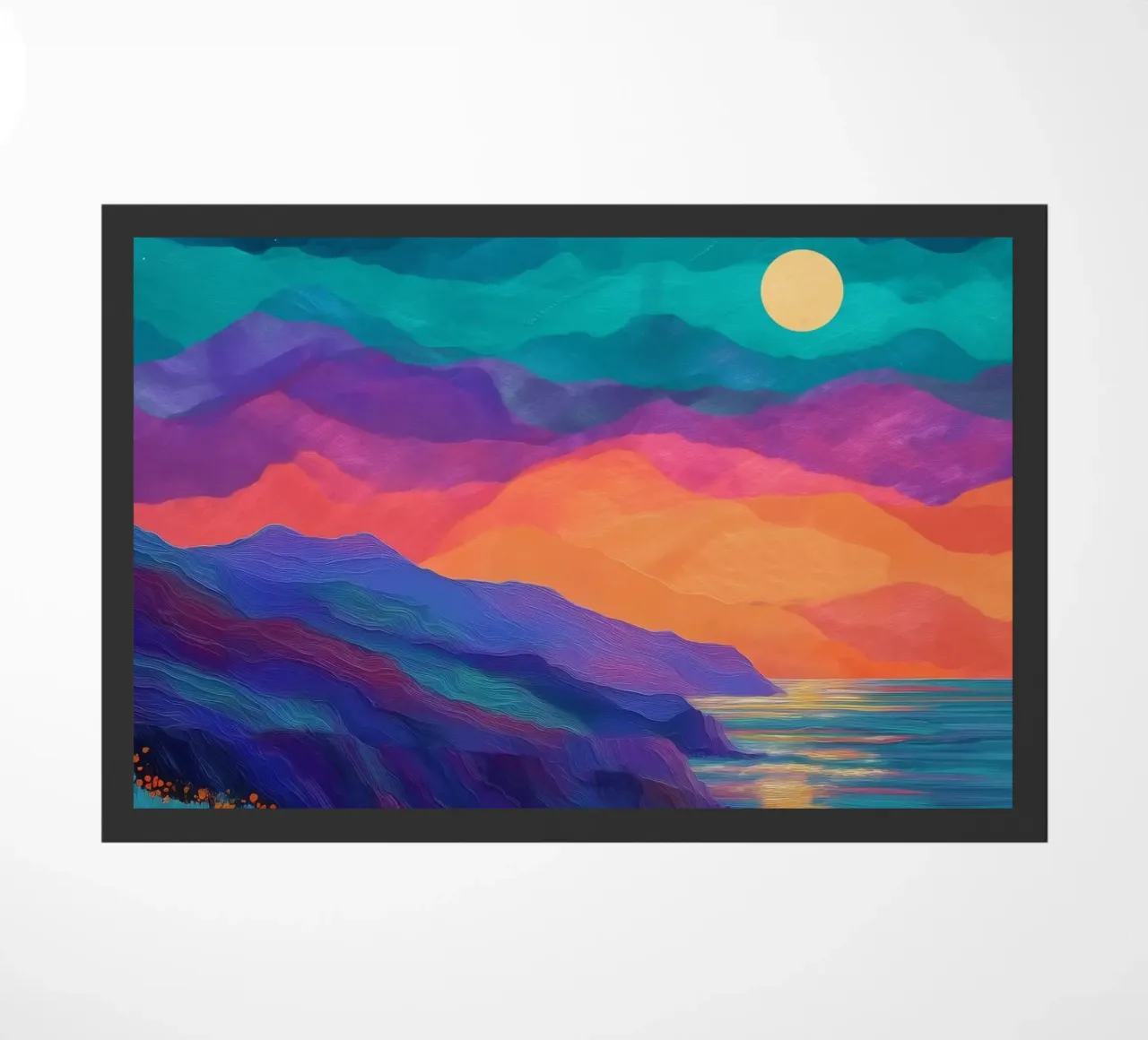 Lunar Bloom - A Dreamscape of Light and Color zerbino da Dune