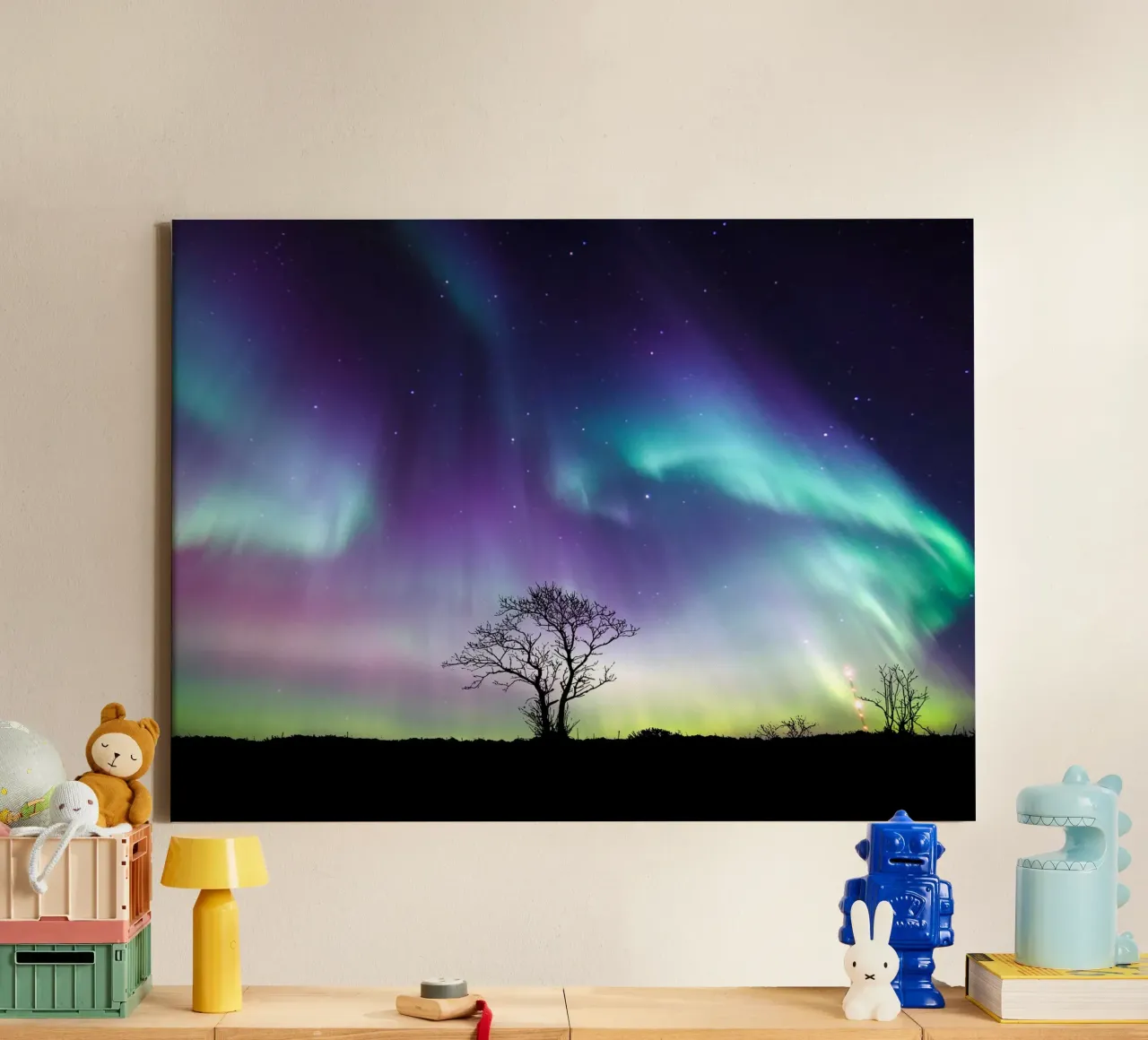 Fantasy Sky tree tela con Cornice a cassetta da Musadad Shop