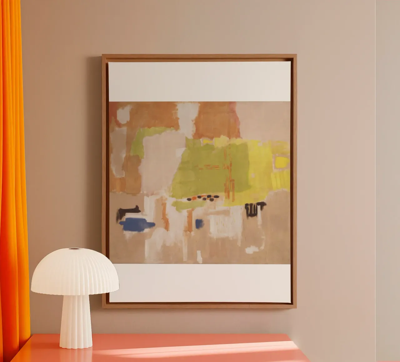 Mark Rothko Rosso e rosa su rosa, 1953 tela con Cornice a cassetta da Spencer Farrell2