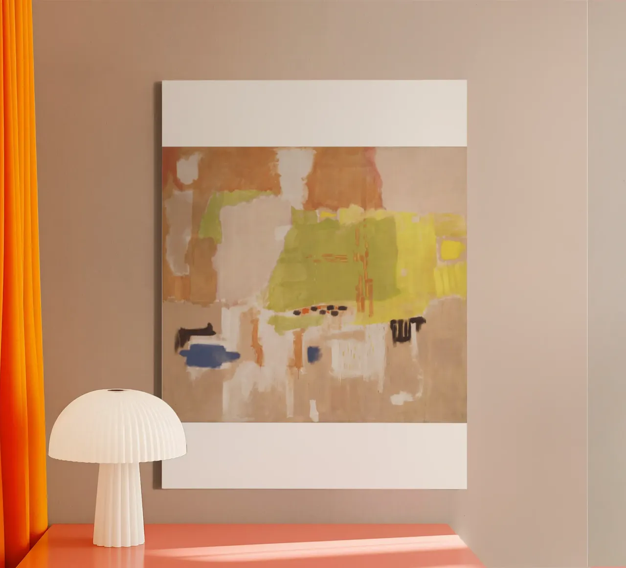 Mark Rothko Rosso e rosa su rosa, 1953 tela con Cornice a cassetta da Spencer Farrell2