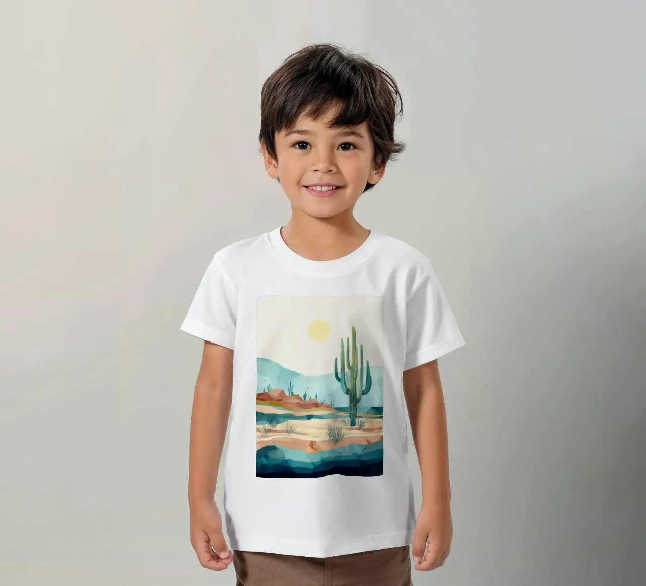 Golden Horizon - A Desert in Bloom and Color t-shirt bambini da Dune