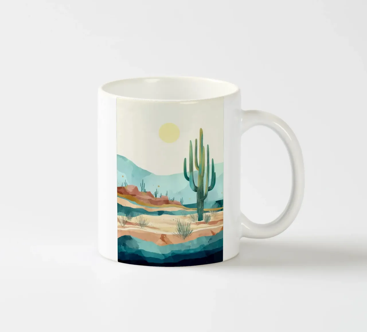Golden Horizon - A Desert in Bloom and Color tazza in ceramica da Dune