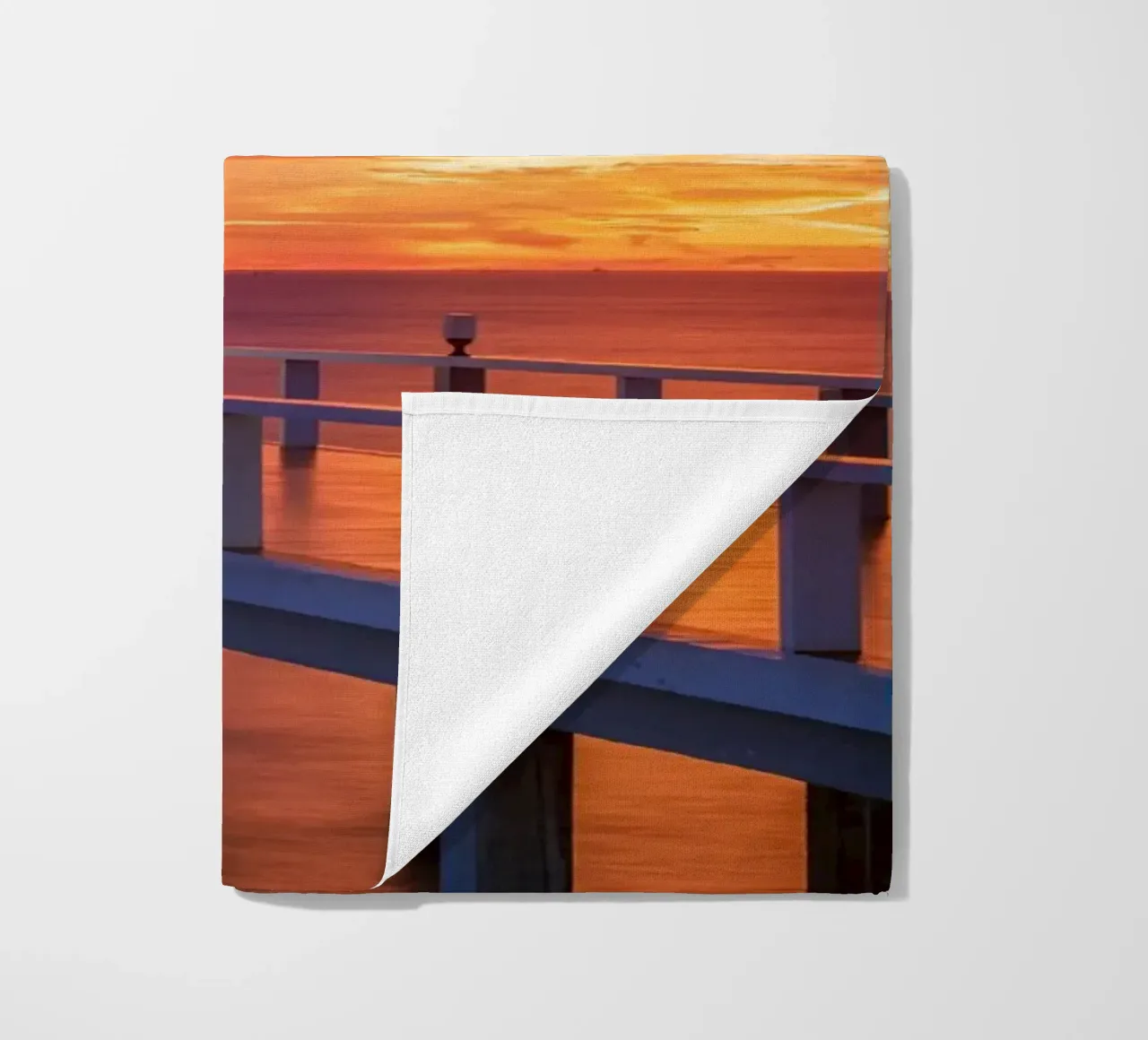 Sunset in beach telo mare da Musadad Shop