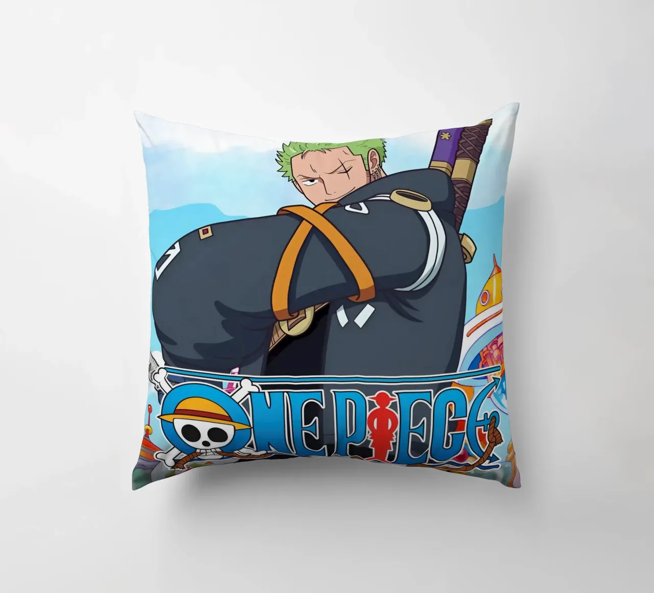 Zoro one piece character cuscino da Musadad Shop