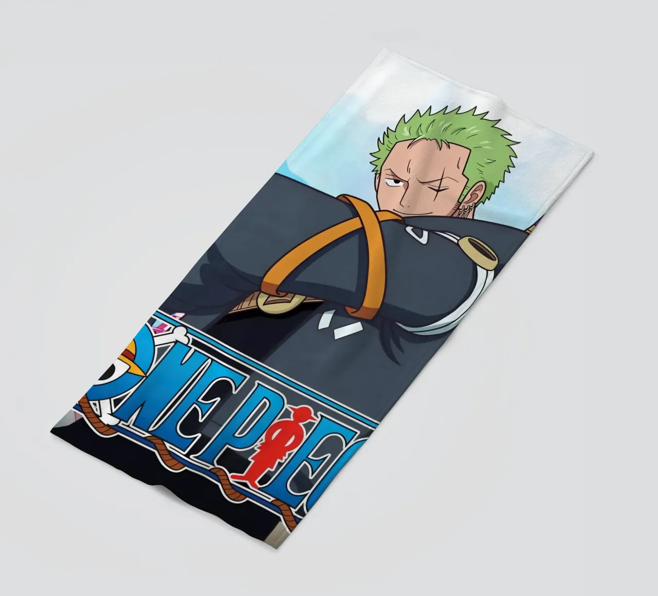 Zoro one piece character telo mare da Musadad Shop