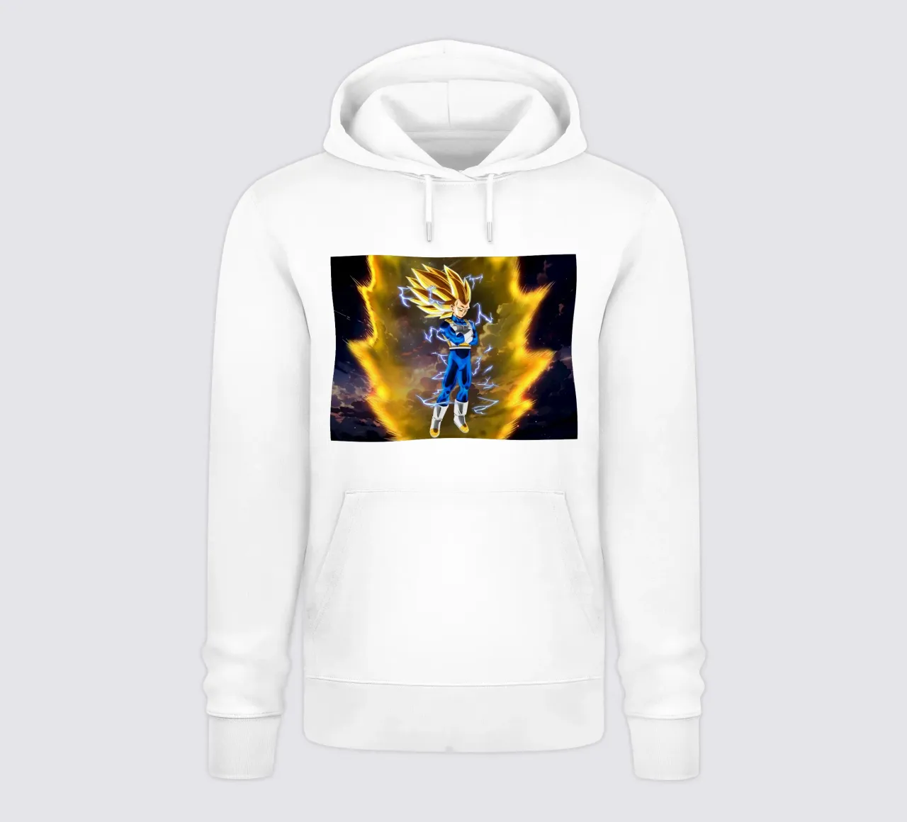 Vegeta super saiyan felpa con cappuccio da Musadad Shop
