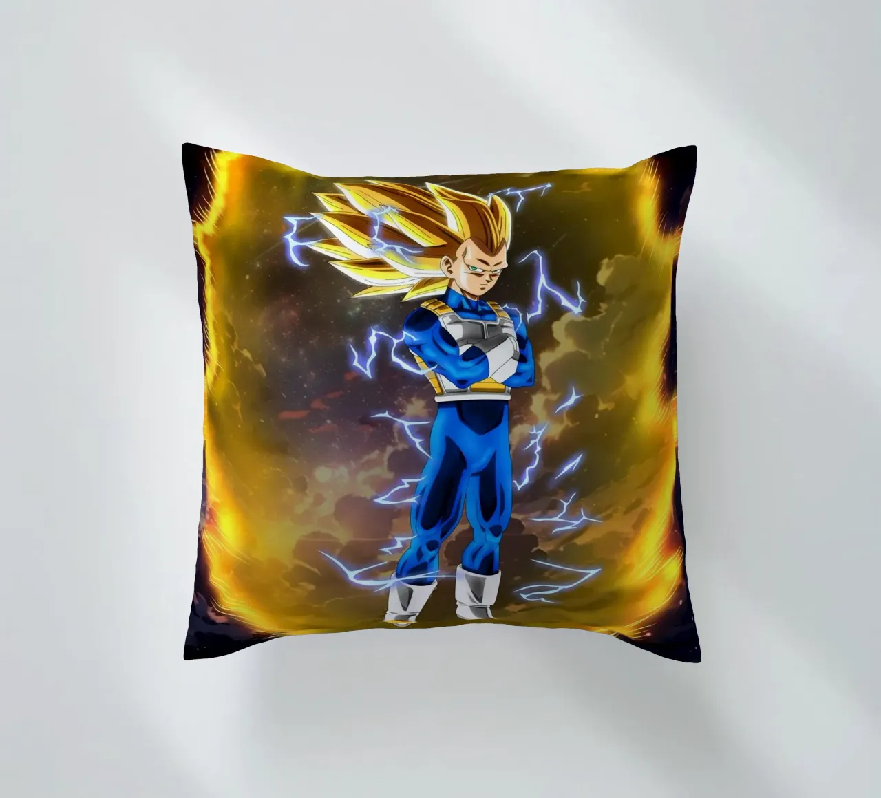 Vegeta super saiyan cuscino da Musadad Shop