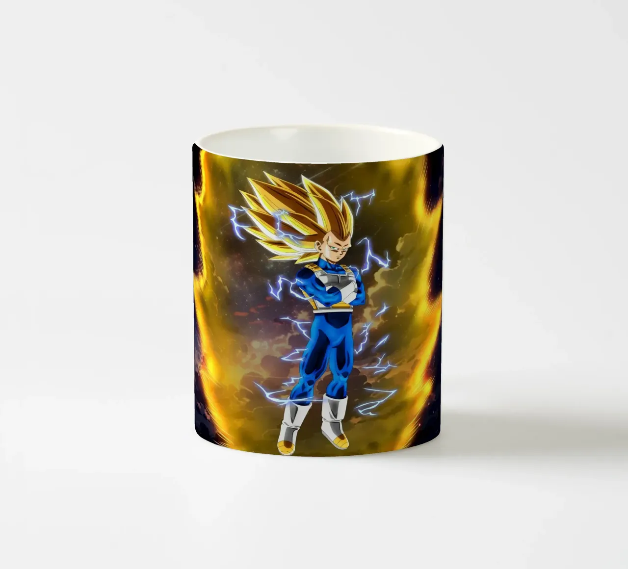 Vegeta super saiyan tazza in ceramica da Musadad Shop