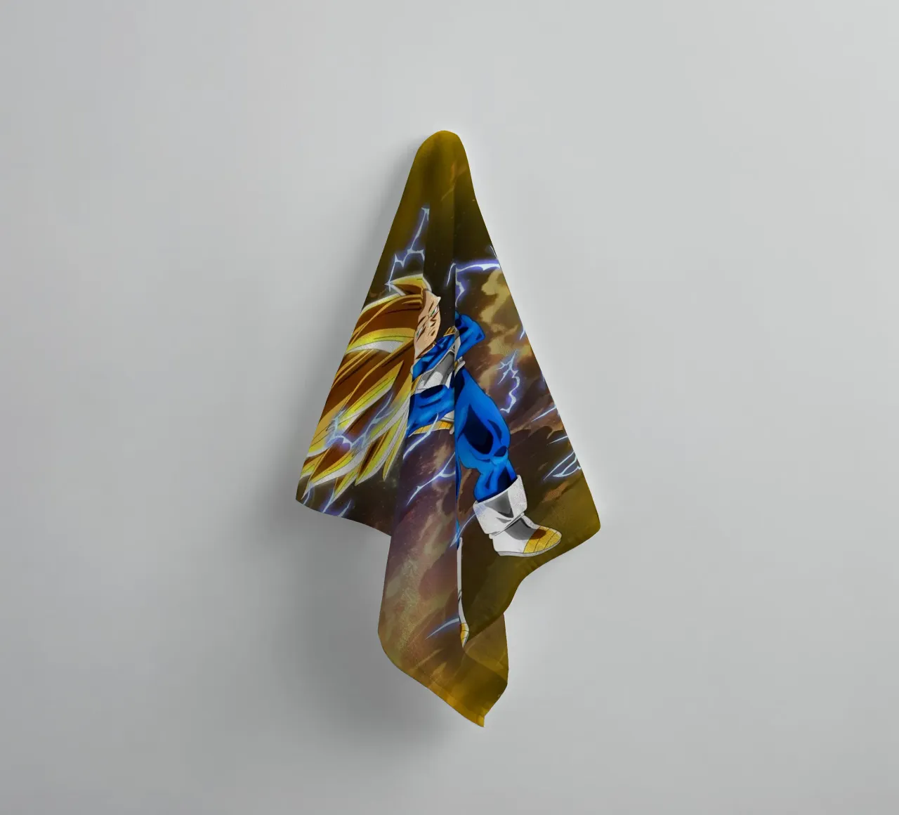 Vegeta super saiyan asciugamano da bagno da Musadad Shop