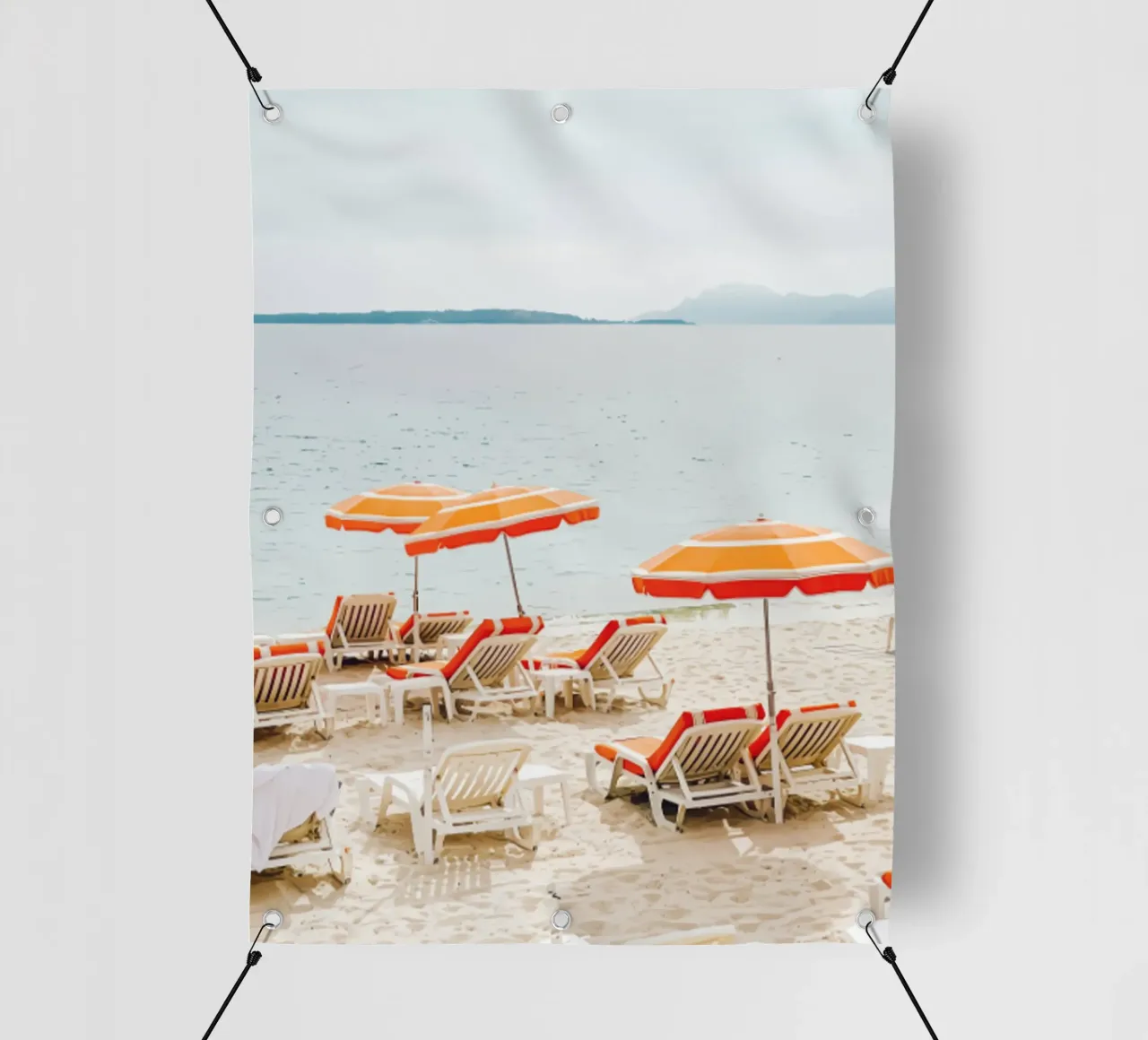 Spiaggia della Costa Azzurra telo in pvc da grime shop