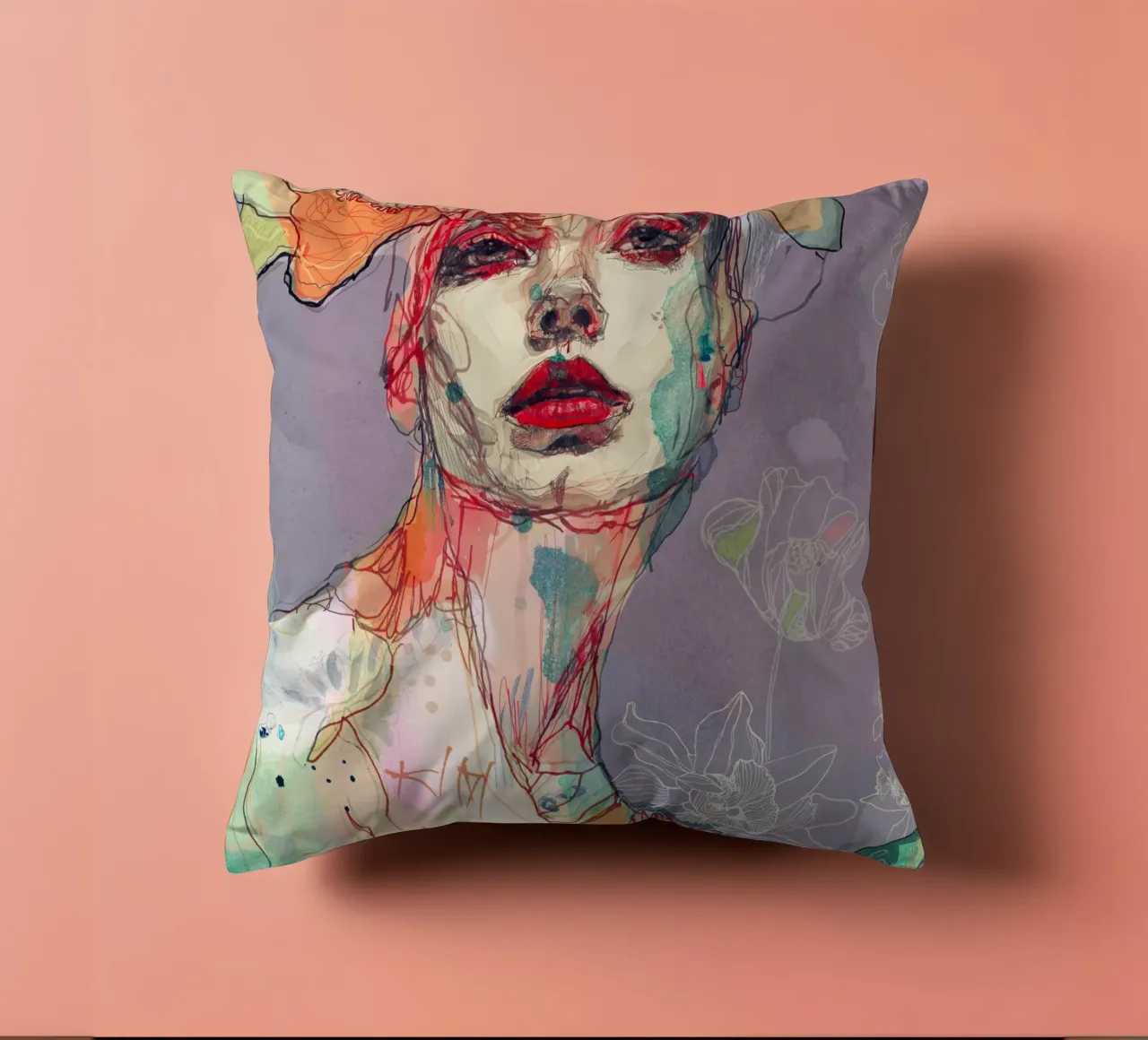 something I wait cuscino da Giulio Iurissevich