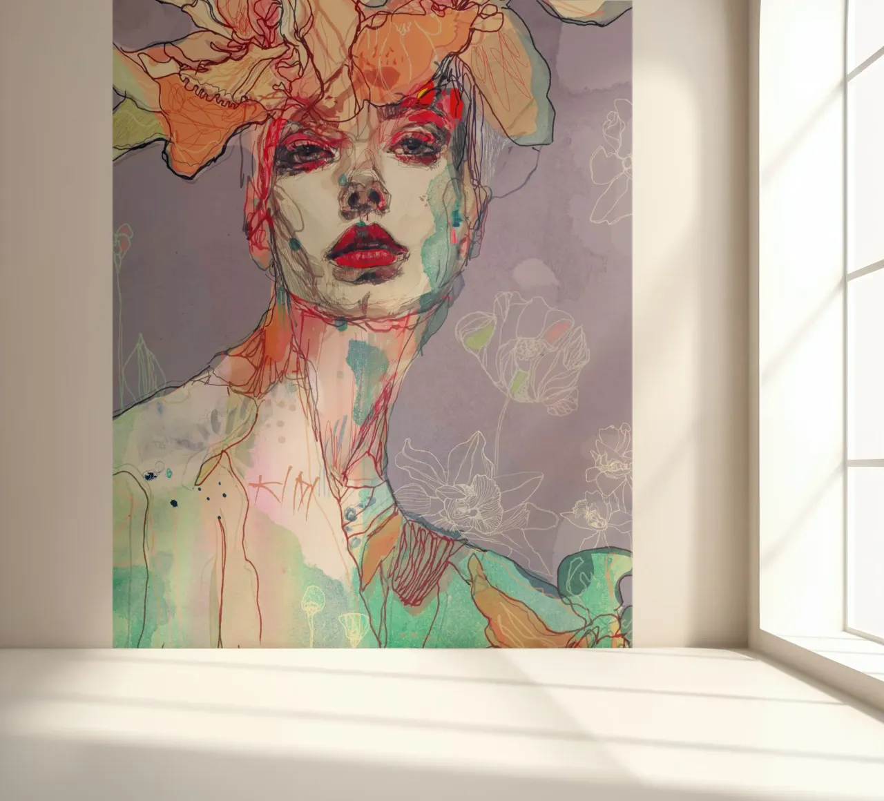 something I wait fotobehang van Giulio Iurissevich