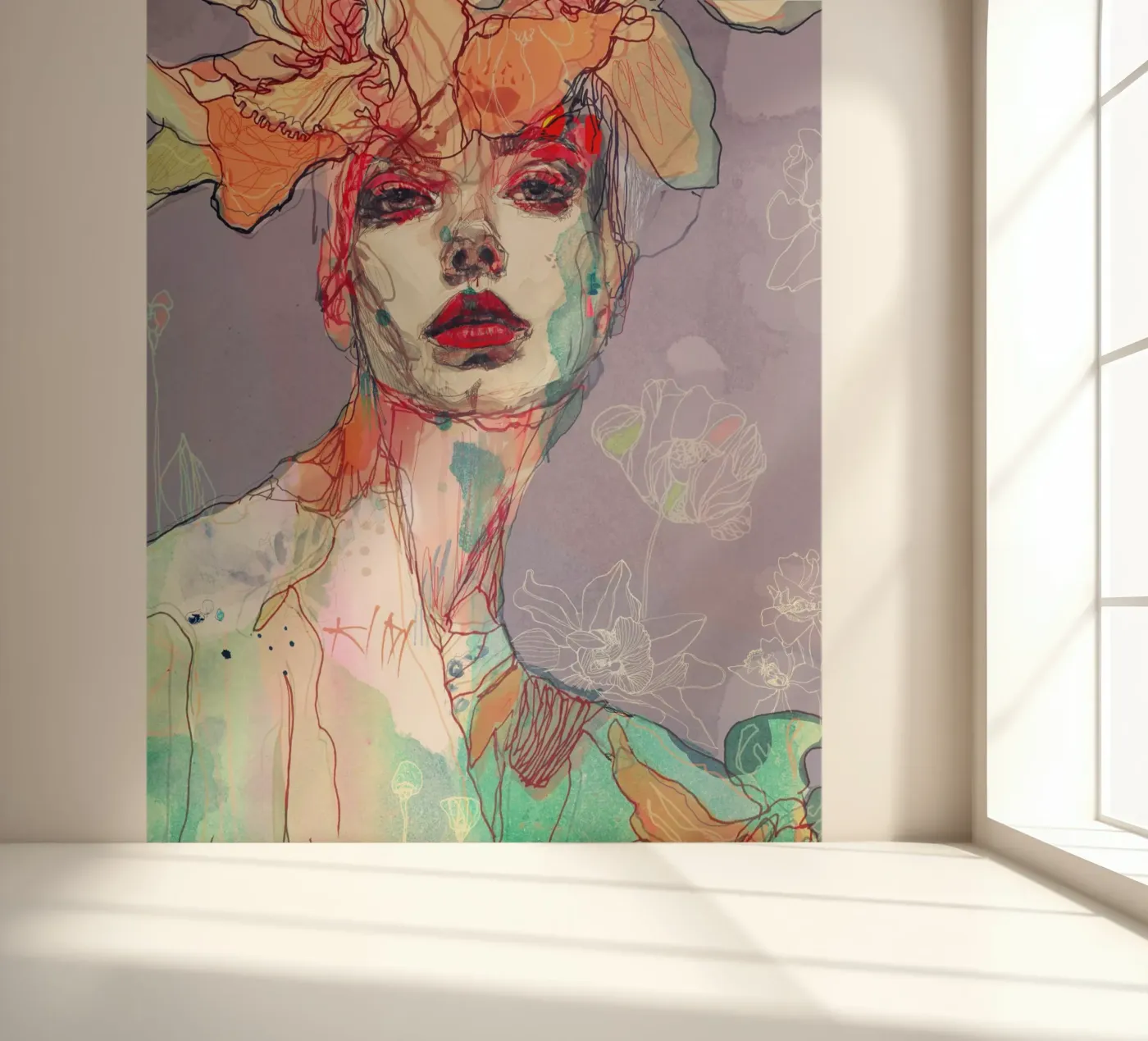 something I wait Fototapete von Giulio Iurissevich