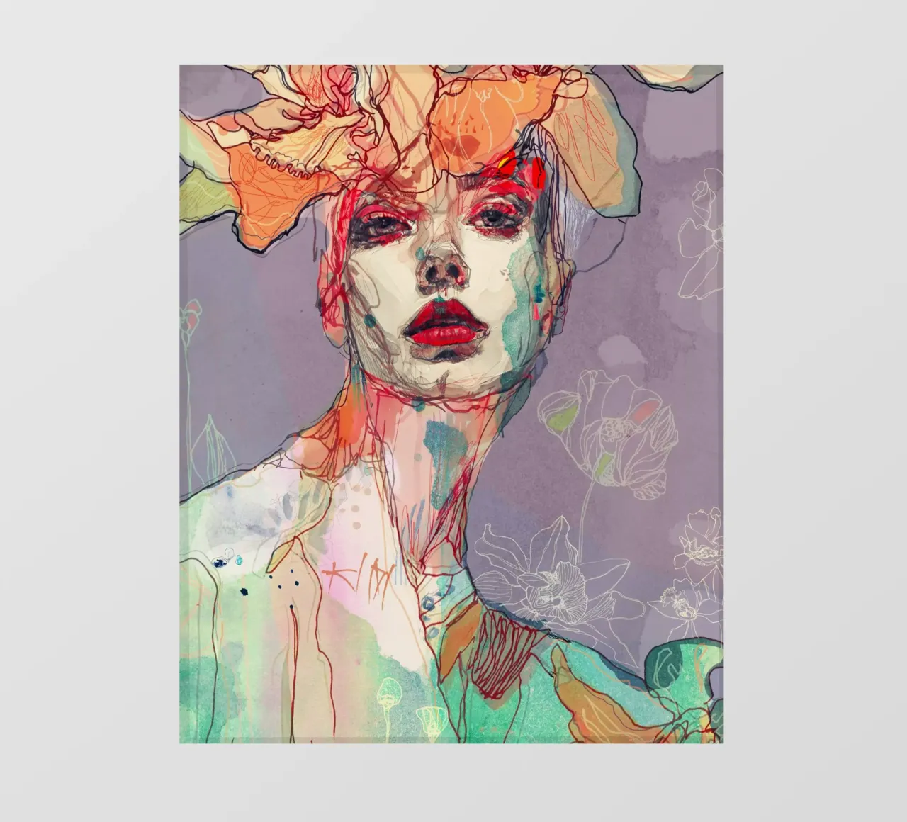 something I wait fotobehang van Giulio Iurissevich