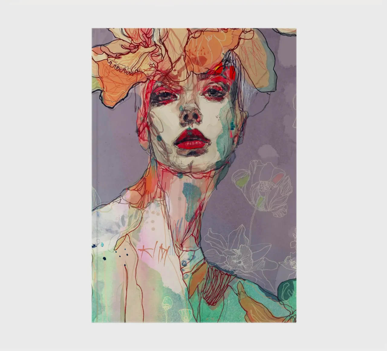 something I wait notebook by Giulio Iurissevich