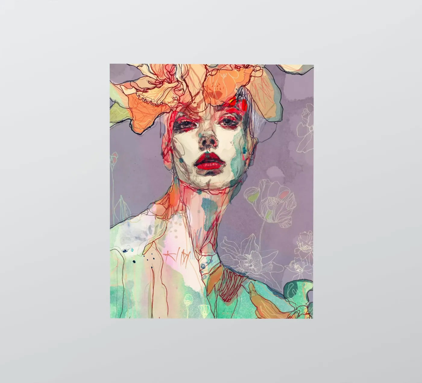 something I wait sticker van Giulio Iurissevich