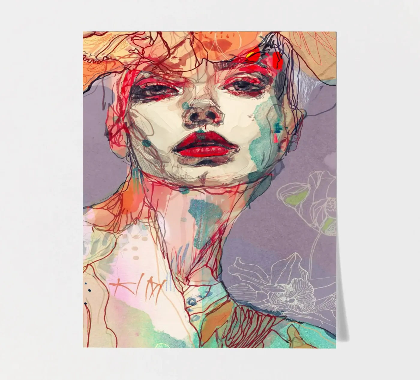something I wait stickervel van Giulio Iurissevich