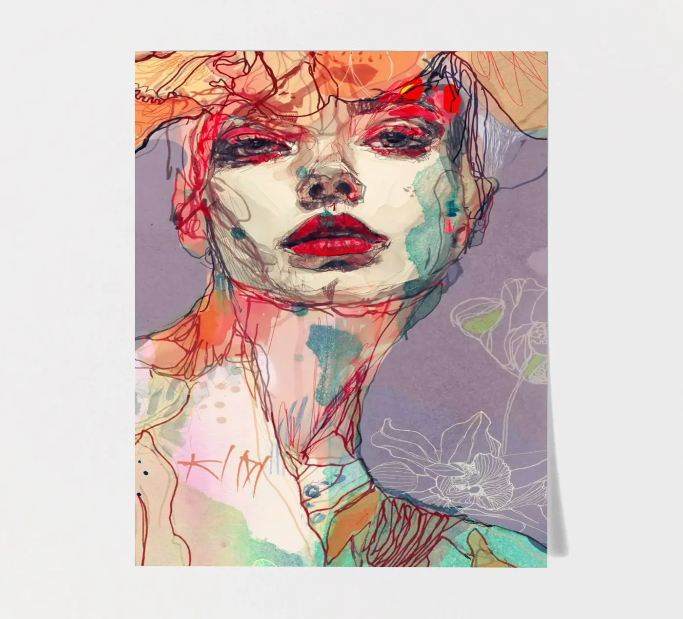 something I wait stickervel van Giulio Iurissevich