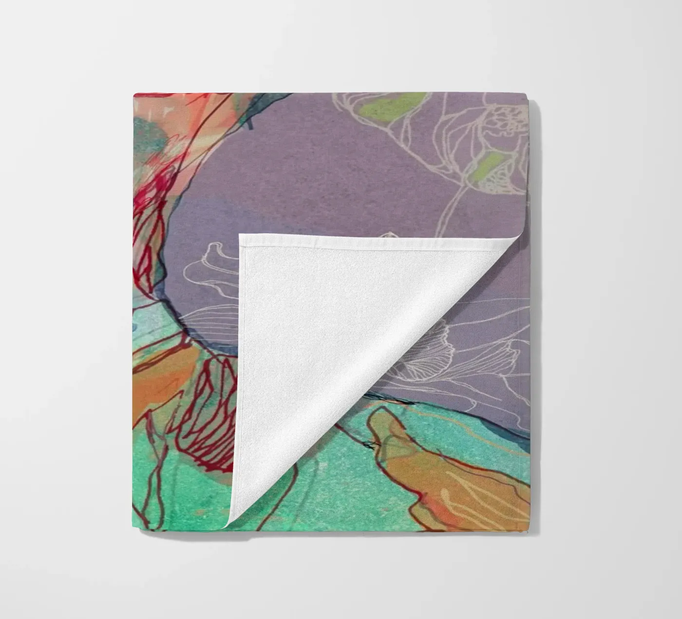 something I wait strandhanddoek van Giulio Iurissevich