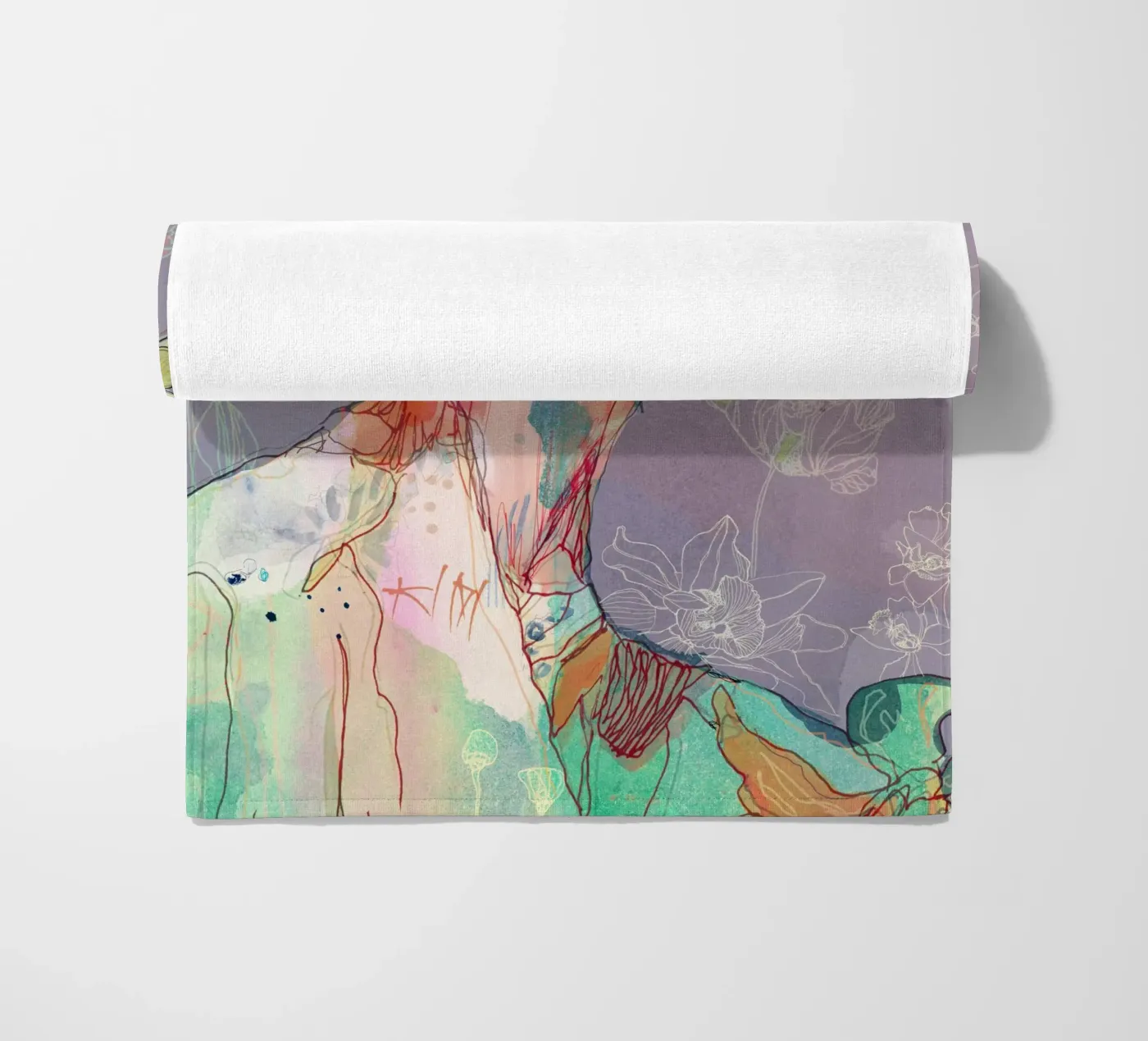 something I wait strandhanddoek van Giulio Iurissevich