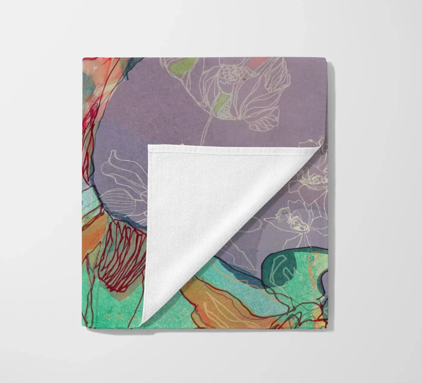 something I wait strandhanddoek van Giulio Iurissevich