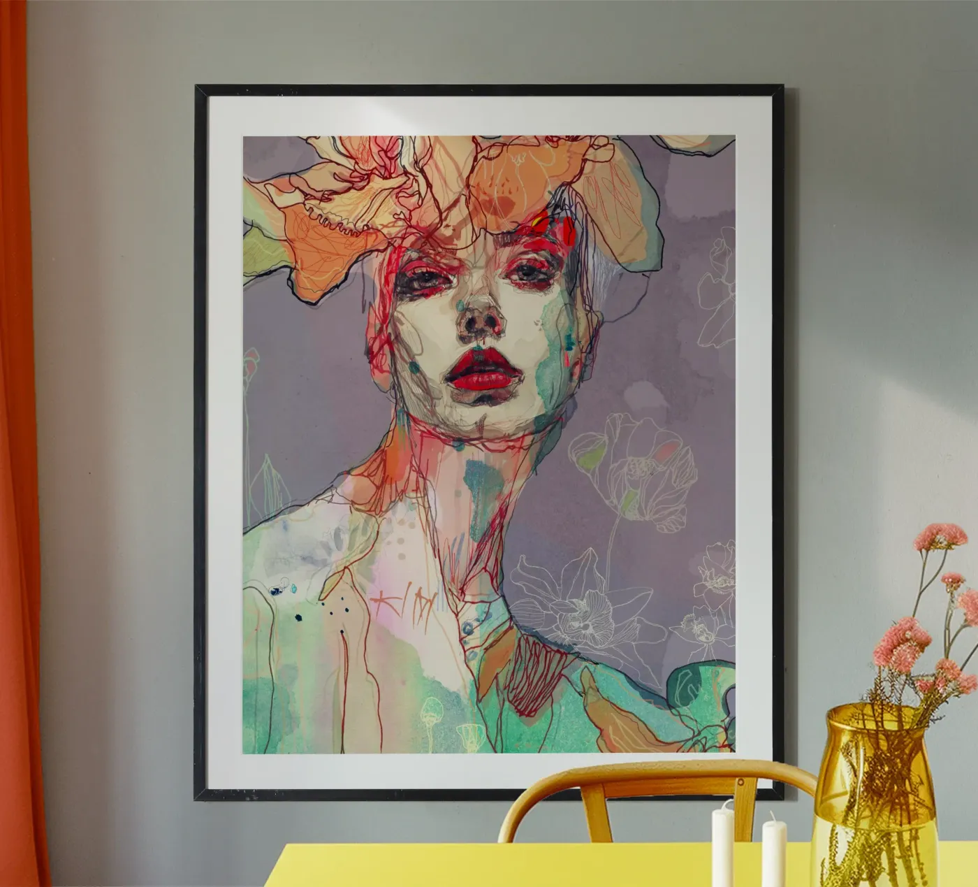 something I wait poster van Giulio Iurissevich